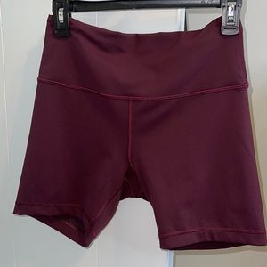 Lululemon Wunder Train High Rise 6-inch Biker Shorts